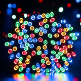 Christmas String Lights, 66Ft 200 Led Connectable Green Wire 8 Modes String Lights, Waterproof Christmas Lights For Indo