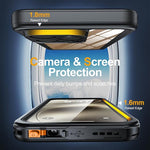 iPhone 16 Pro Waterproof Case, 12FT Drop Proof, Full Body Shockproof, IP68, 6.3"