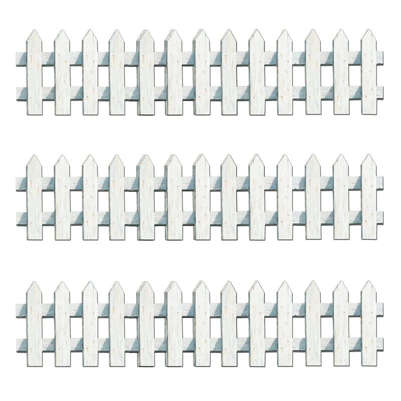 Picket Fence Cutouts Party Accessory (1 Count) (3/Pkg)