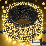 66FT 200 LED Christmas Lights Outdoor & Indoor Warm White Twinkle String Lights