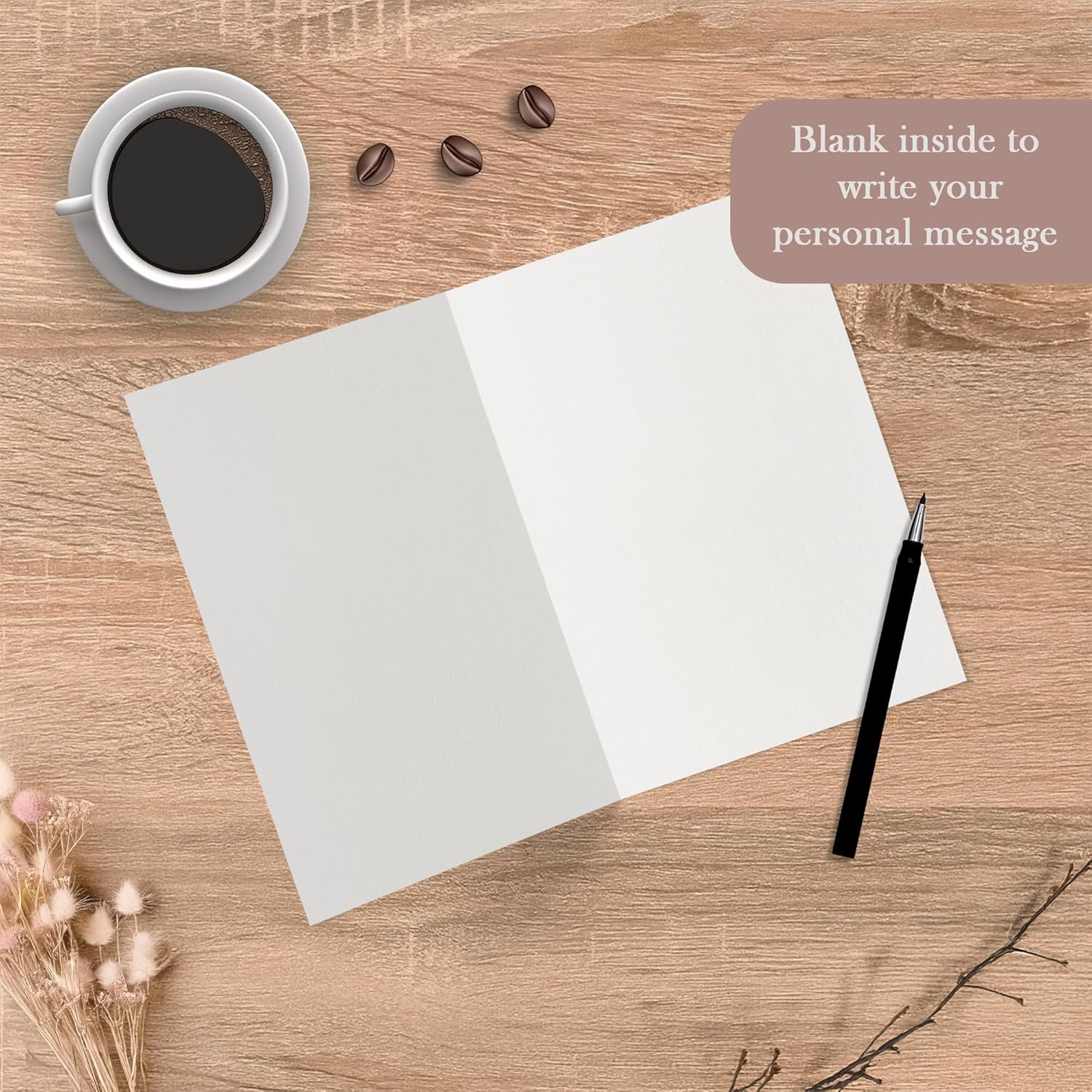 Thinking Of You Cards With Envelopes - Sympathy Cards For Loss Of Loved Ones - Sorry For Your Loss Card Bird Design - Grief Card 5X7 Inch