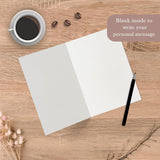 Thinking Of You Cards With Envelopes - Sympathy Cards For Loss Of Loved Ones - Sorry For Your Loss Card Bird Design - Grief Card 5X7 Inch