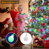 Led String Lights 18Ft 50 Leds Battery Operated String Lights With Remote 8 Modes Waterproof Globe Starry Fairy Lights For Outdoor Indoor Bedroom Garden Party Christmas Tree (Multicolor)