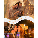 50 Pack 7Ft 20 Fairy Lights Battery Operated [3 Styles], Led String Lights Bulk Waterproof String For Christmas Mason Ja