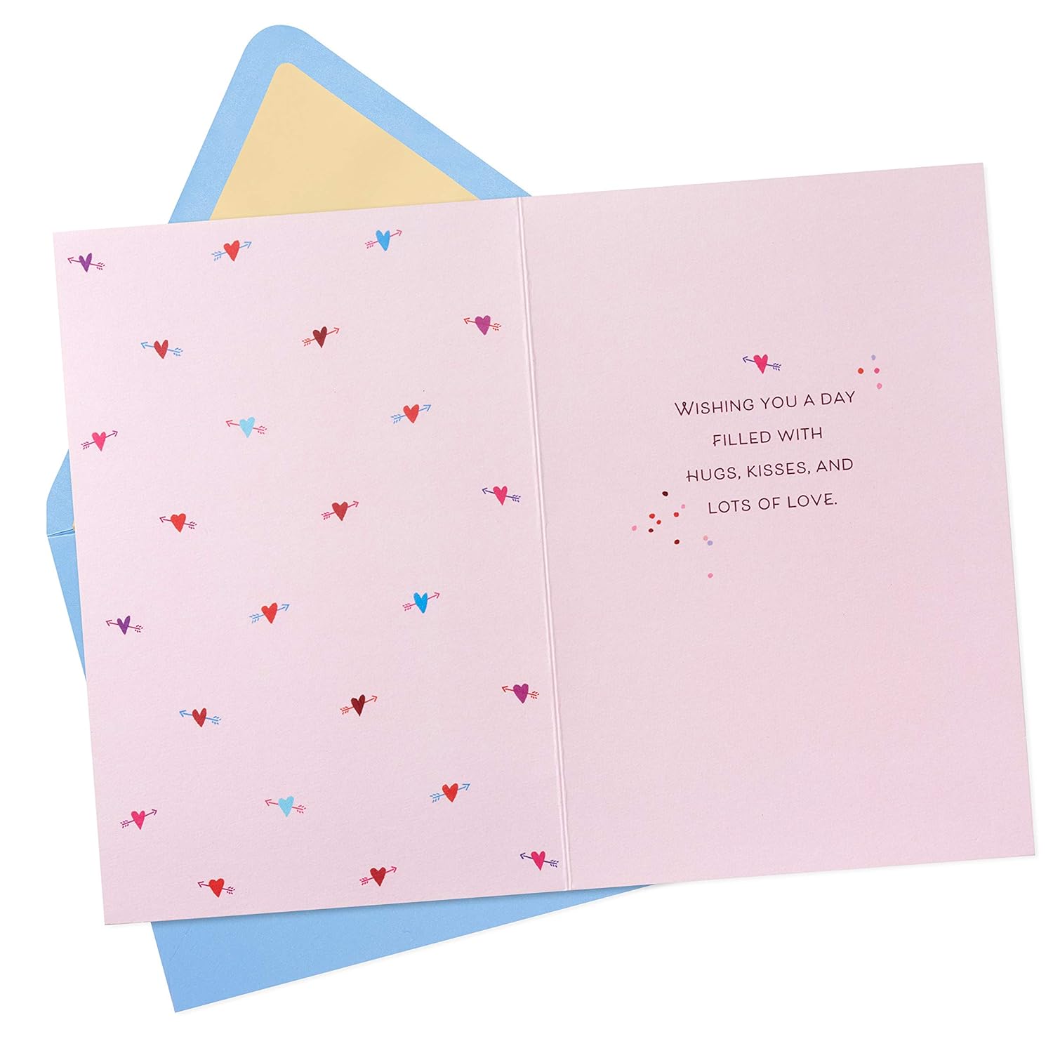 Hallmark Signature Anniversary Card (Day Filled with Love) for Romantic Birthday, Love, Valentine's Day