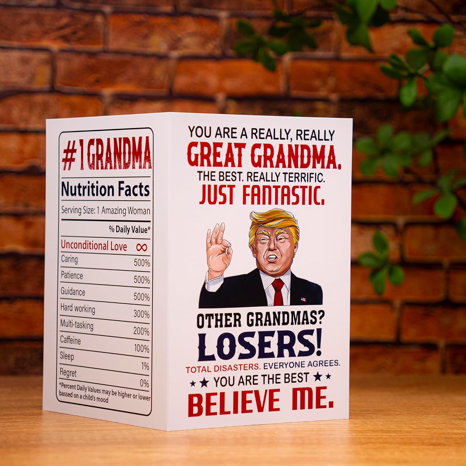 Funny Card For Grandma From Granddaughter Or Grandson, Humorous Birthday, Mother’S Day, Or Christmas For Her, New Grandma Greeting Card For Women