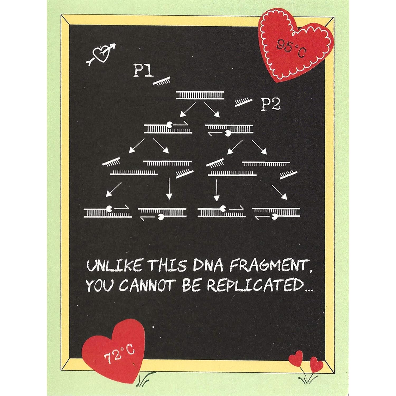 Pcr Of Love Valentine'S Day/Anniversary/Love Card (4.25" X 5.5") By