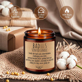 Scented Candle, Congratulations Gifts, Inspirational Candles For Women, Men, Friend - New Job, Promotion, Sobriety Gifts - Funny Graduation, Proud Of You, Sober, You Did It, Motivational Ideas
