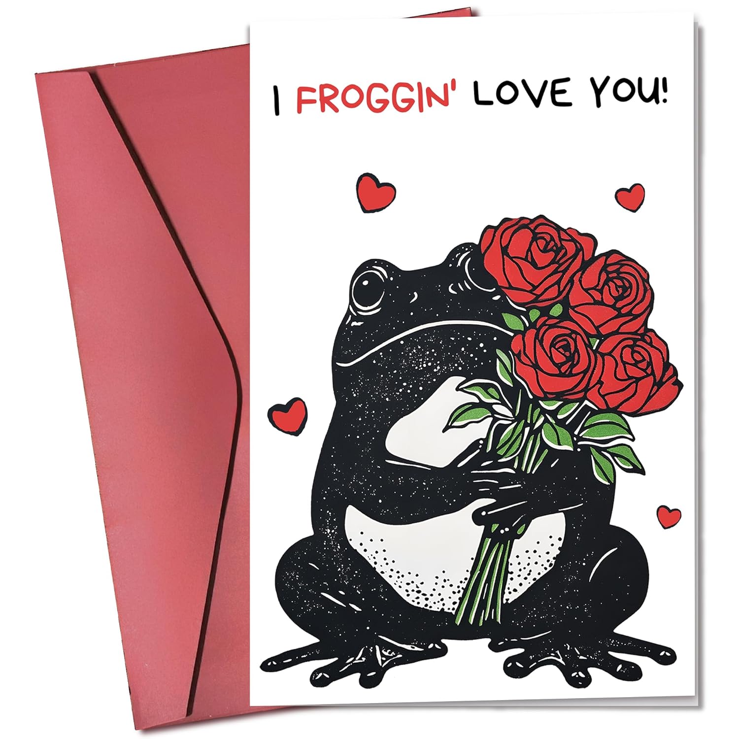 Valentines Gifts For Her, Girlfriend, Gf, Wife, Women - Funny Valentines Card For Her - Anniversary, Happy Birthday Gifts For Her, Women - Single 5.3''X 8'' Folded Card From Boyfriend, Husband