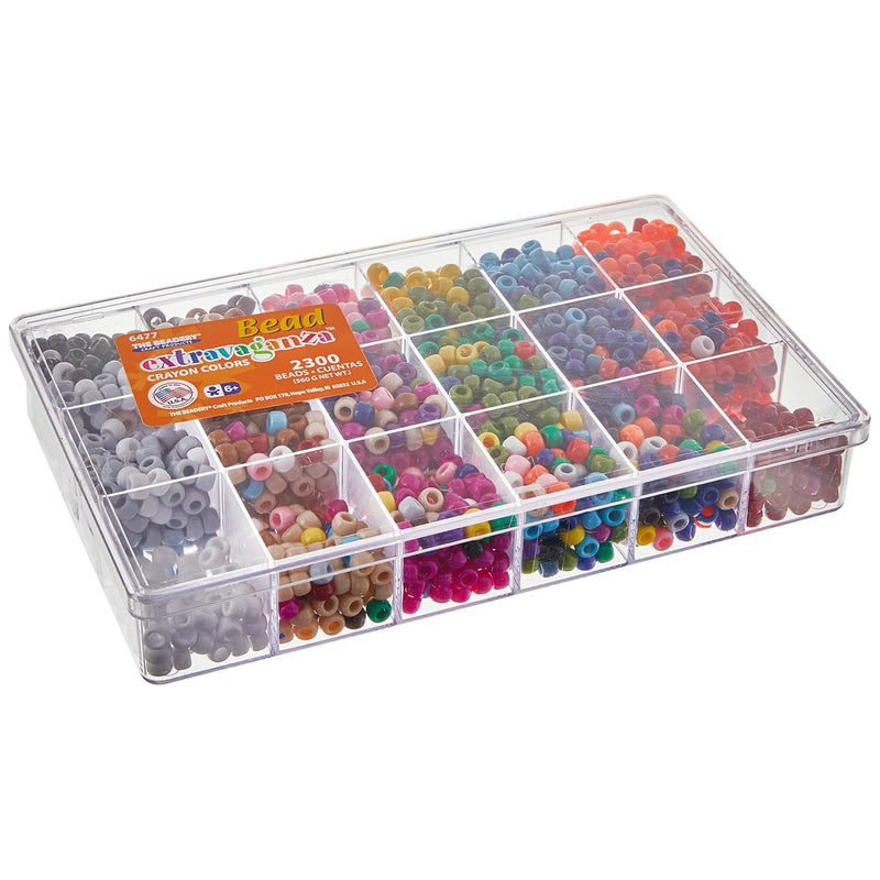 Giant Crayon Bead Box - Approximately 2300 Beads