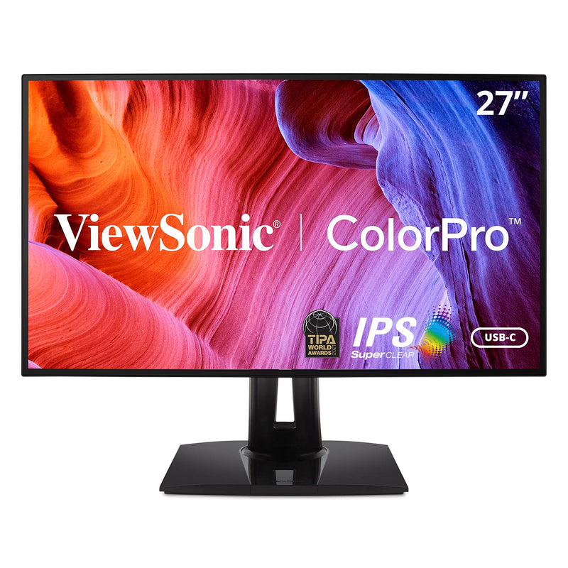 ViewSonic VP2768a 27-Inch Premium IPS 1440p Monitor with Advanced Ergonomics,