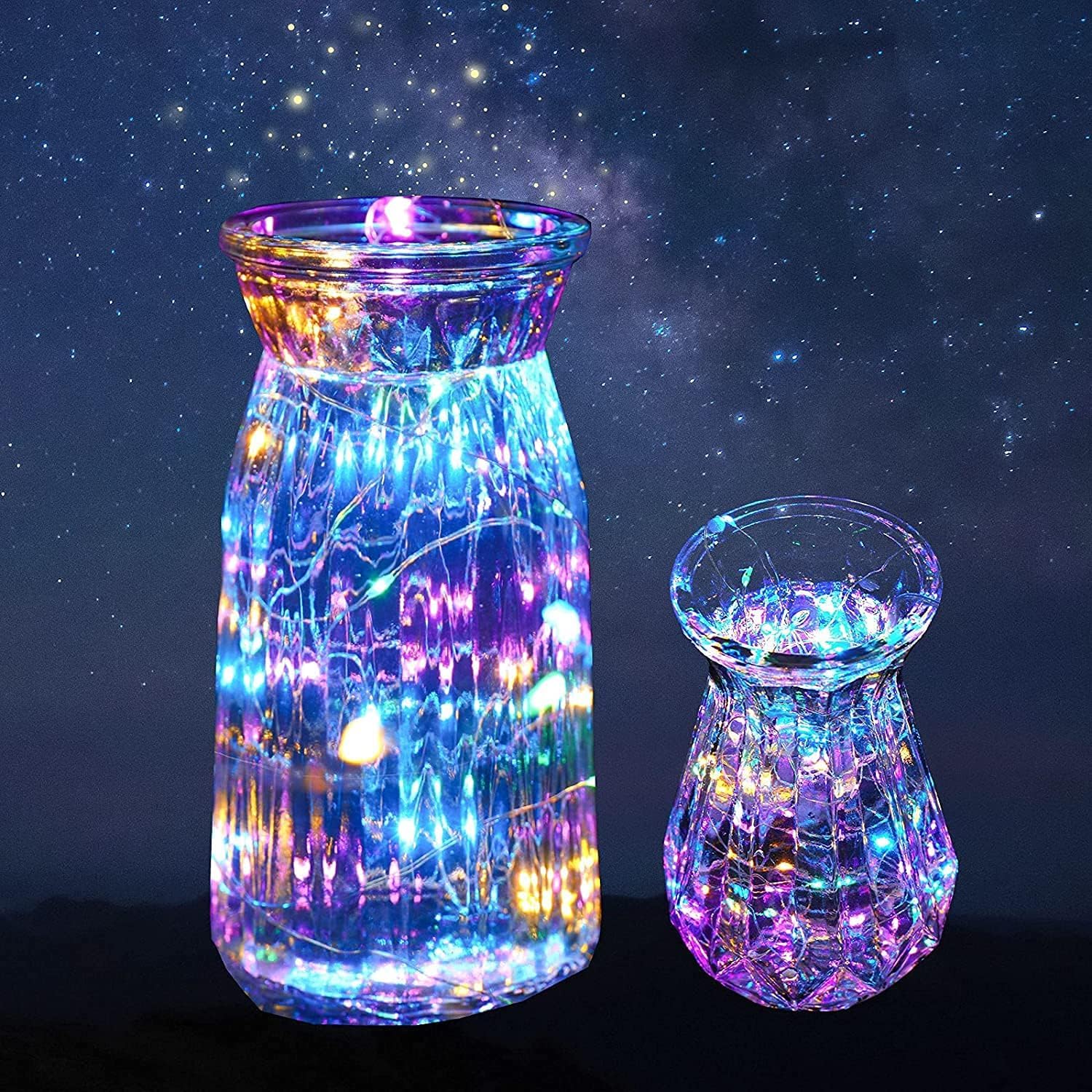Led Fairy Lights Battery -9 Pack 2M/20 Leds Mini Fairy Lights With Battery,Led Lighting Battery Operated Decoration For