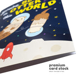Funny Valentines Day Cards For Him Her | Funny Anniversary Cards For Husband Wife | Birthday Card For Men Women | Otter This World Card