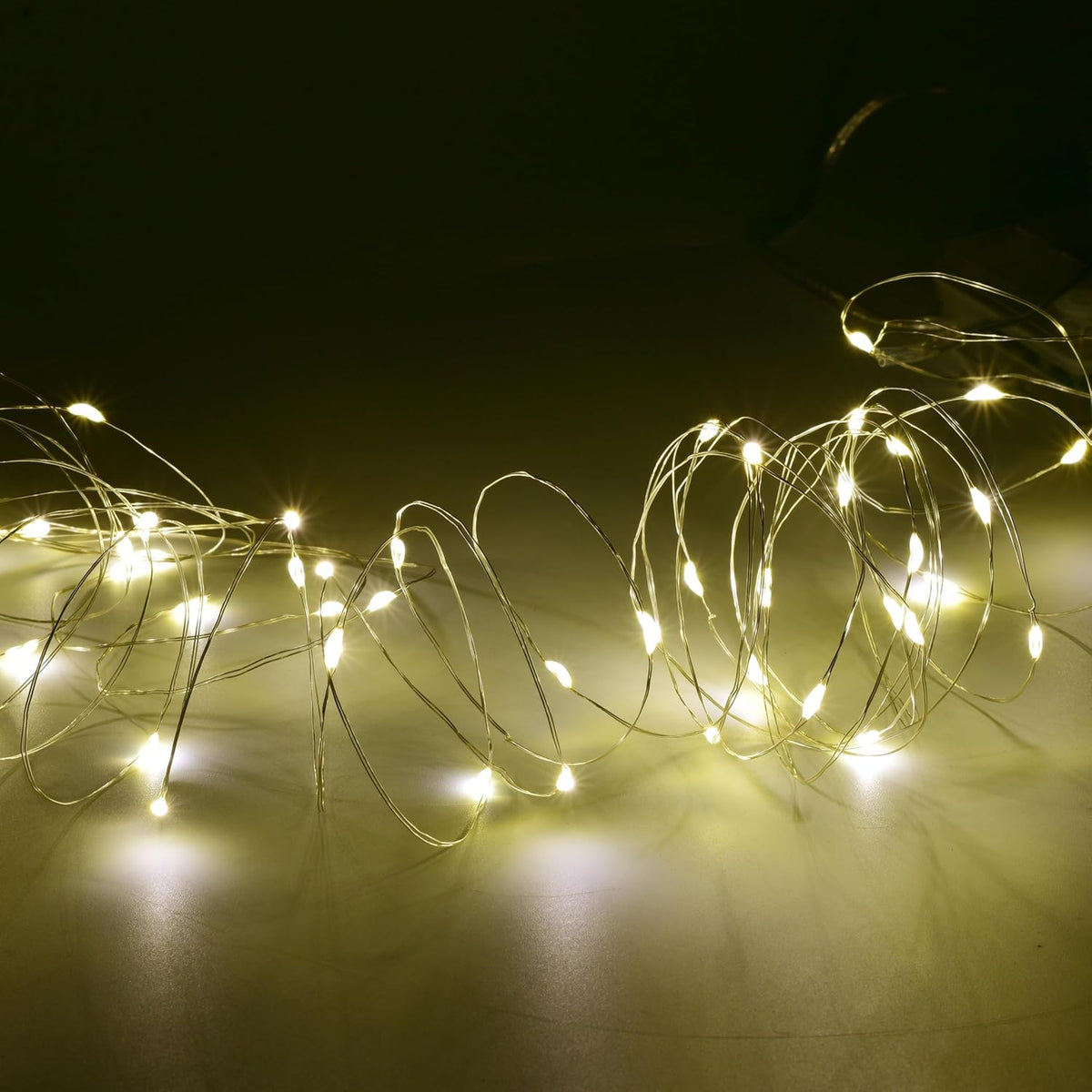 Fairy Lights 16Ft/5M 50 Led Twinkle String Lights Plug In Lights With Timer 8 Modes Waterproof For Christmas Tree Indoor