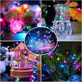 Led Fairy Lights Battery -9 Pack 2M/20 Leds Mini Fairy Lights With Battery,Led Lighting Battery Operated Decoration For