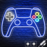 Gamer Neon Sign Gamepad LED Wall Light USB Powered Gaming Room Decor for Boys Kids Teens