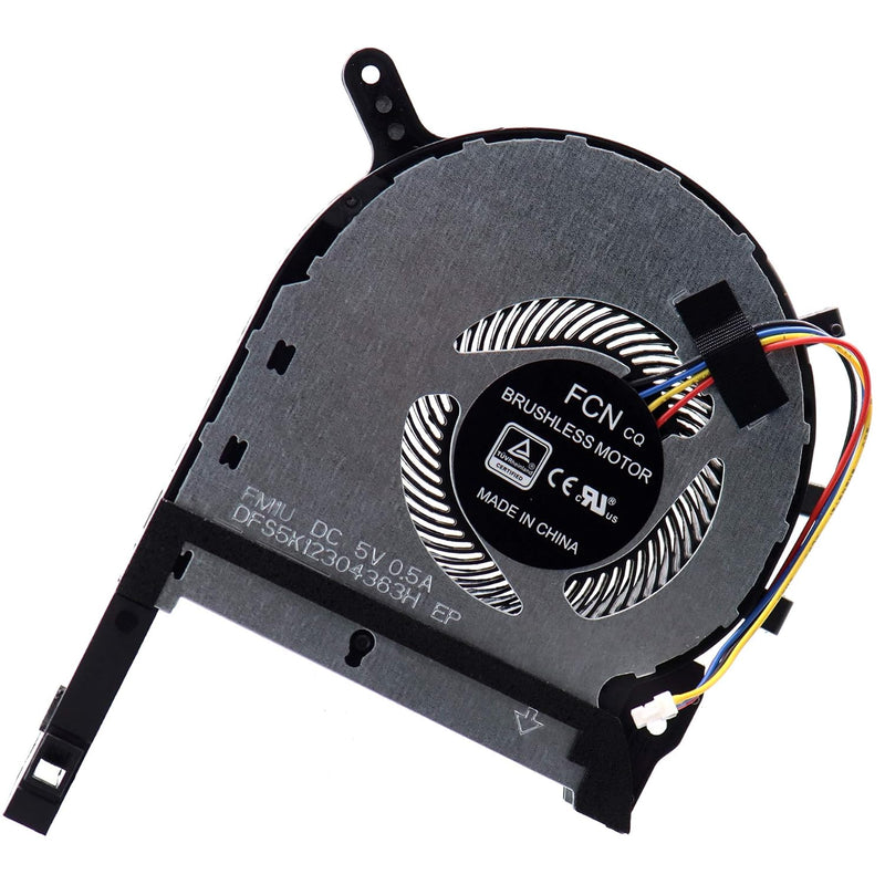 Cpu Cooling Fan Dfs5K12304363H Fm1U For Asus Tuf Fx505 Fx505D Fx505G Fx505Du F