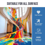 Epoxy Resin 2 Gallon - Crystal Clear Epoxy Resin Kit - Self-Leveling, High-Glossy, No Yellowing, No Bubbles Casting Resin Perfect For Crafts, Table Tops, Diy 1:1 Ratio