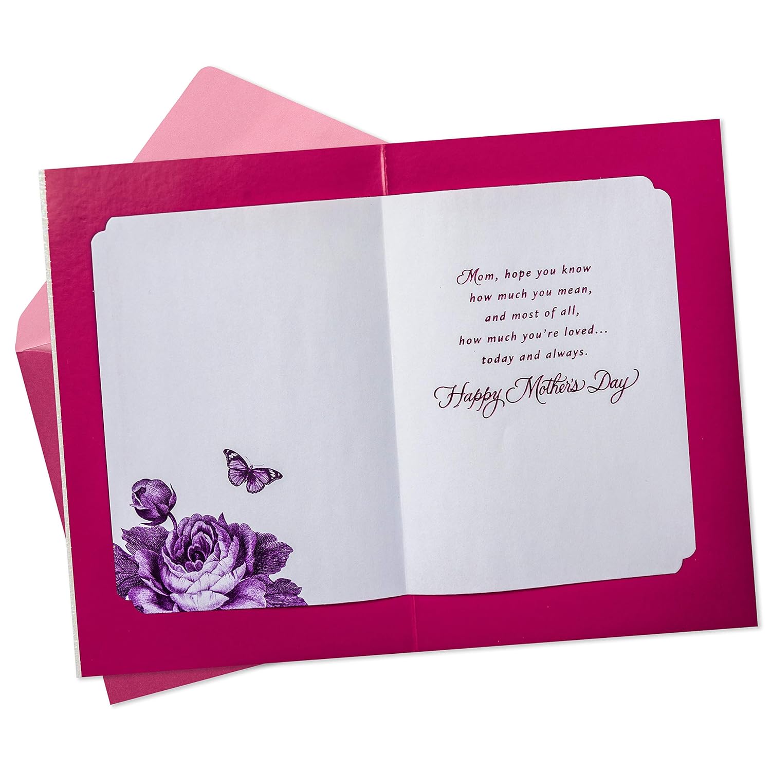 Hallmark Mothers Day Card from Son or Daughter (In My Thoughts and My Heart)