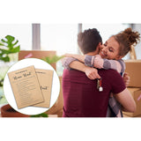 Housewarming Party Game, House Hunt, Rustic Kraft New Home Celebration Party Ideas, New Homeowner/First Home/Apartment/House Party Decorations - 30 Pack(D04)