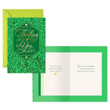 Hallmark Pack of St. Patricks Day Cards, Thinking of You (4 Cards and Envelopes)