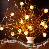 13.8 Inch Small Manzanita Branches Plastic Faux Branches Artificial Antler Shaped Tree Branch Decorative Plant Twigs For Home Wedding Table Centerpiece Festival Decors(Light Brown,10 Pieces)