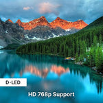 32'' HD LED Smart TV, 1366×768, WebOS 5, Stream Netflix, Hulu, Prime