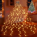 Christmas Tree Lights 280Led 10 Lines Christmas Lights For Tree 8 Lightting Modes For 6Ft-10Ft Christmas Tree, Ul Certif