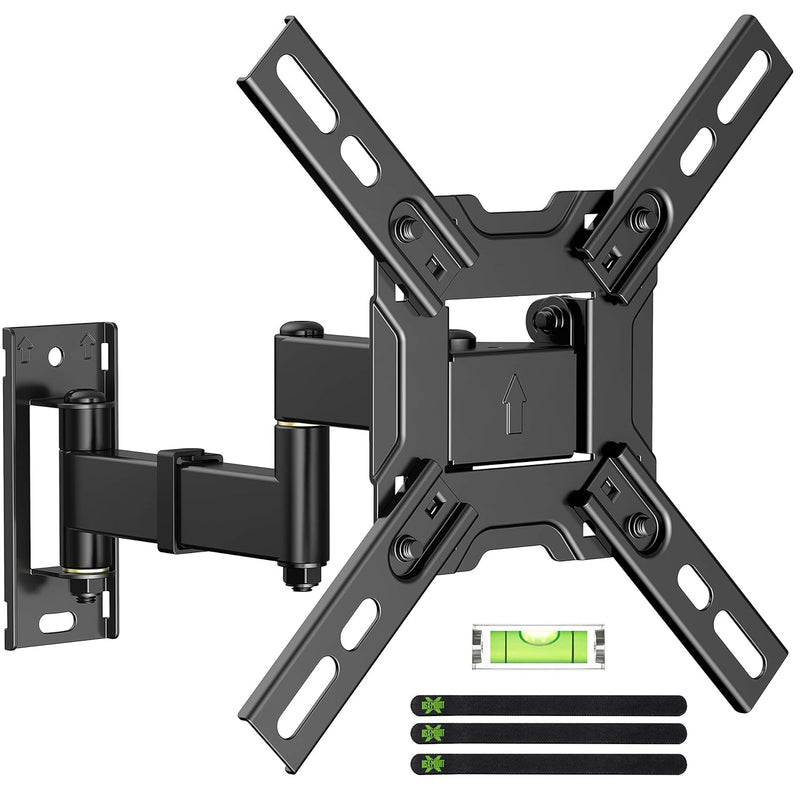 Full Motion Tv Wall Mount Swivel And Tilt, Tv Mount With Articulating Arms For