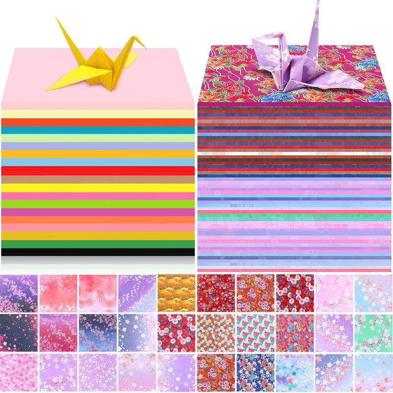 840 Sheets Origami Paper Kit 20 Colors 6 X 6 Inch Colorful Folding Paper Japan