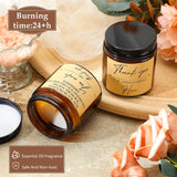 18 Pcs Thank You Gifts Candles For Women Employee Appreciation Gifts With Inspirational Sayings For Teachers Friend Men Women Housekeeping Week Thanksgiving Christmas Favors(Stylish)