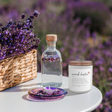 Work Bestie Lavender Candle - Farewell Going Away Leaving Job Goodbye Gifts - Scented Candles 8Oz, Jar