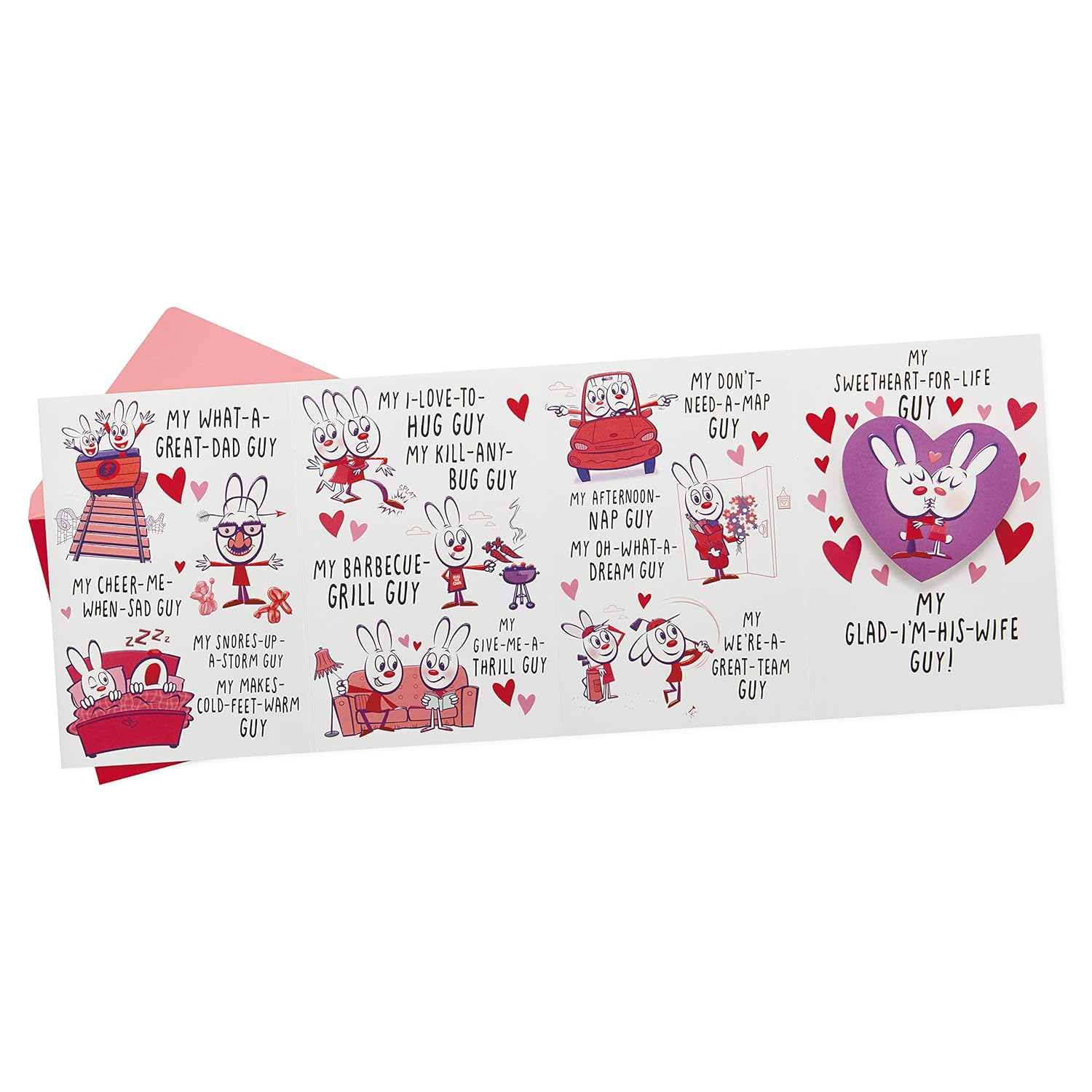 Hallmark Funny Valentine's Day Card for Husband (Great Guy Poem)