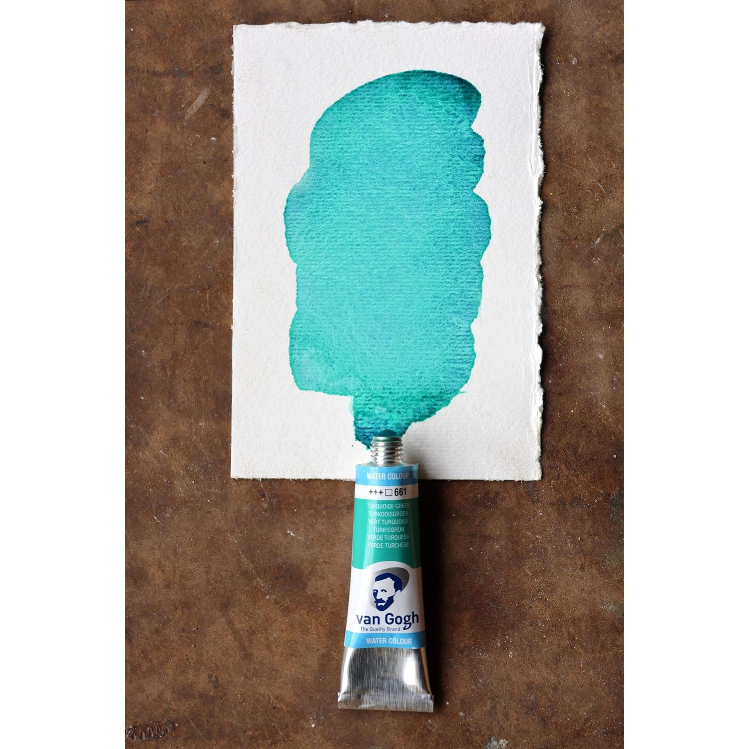 Watercolor Paint, 10Ml Tube, Turquoise Green 661