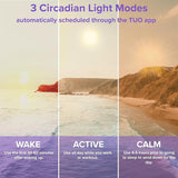 Circadian Sunrise Simulation Smart LED Light Bulb E26 WiFi App Controlled Gen 2.0 Wake Up Light