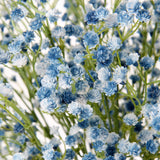10 Pcs Baby'S Breath Artificial Flowers Bulk 3 Branches Faux Baby Breath Plastic Flowers Fake Gypsophila Flower Arrangement For Crafts Fake Flowers Bouquet For Wedding Home Decor Blue Baby Breath