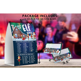 What'S Your Elf Name Game, Christmas Party Games Activities, 1 Sign And 50 Name Tag Stickers -Jj047
