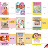 - 36 Assorted Funny Mother'S Day Greeting Cards Bulk Box Set W/ 5 X 7 Inch Envelopes, Humor For Moms, Daughter, Sister, Girlfriend (36 Designs, 1 Each) Mother Lode Ac9379Mdg-B1X36