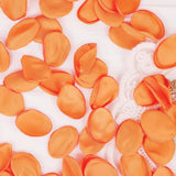 200Pcs Burnt Orange Flower Petals, Silk Rose Petals Fall Wedding Decor Flower Girl Petals For Wedding Aisle Table Centerpieces Thanksgiving Party Confetti Decorations