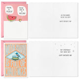 Hallmark Shoebox Funny Mother's Day Card Assortment (16 Cards with Envelopes) Cute Humor