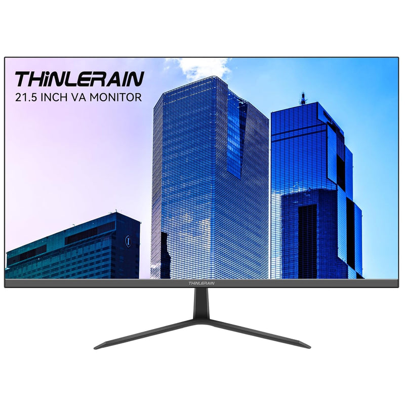 21.5 Inch Pc Monitor, Led Monitor With Full Hd (1920 X 1080) 75Hz 5Ms Va Panel