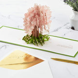 Hallmark Signature Paper Wonder Pop Up Valentines Day, Anniversary , Love , Romantic Birthday Card (Cherry Blossom Tree)
