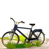 Pop Up Greeting Card Adventure Bicycle Nature Outdoor Camping Card Thank You Birthday Gift For Nature Bike Lover For Mom Dad Family Friend