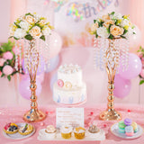 Flower Centerpieces For Wedding Tables: Wedding Table Decorations Peachy Champagne & White Flower Balls Centerpieces For Engagement Cerebration Party Center Pieces 2 Packs