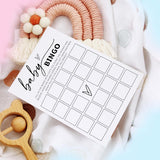 Baby Shower Games, 5" X 7" Guess Who Mommy Or Daddy Baby Shower Game Cards For Boy Or Girl, Gender Reveal Party Decorations Supplies - B02