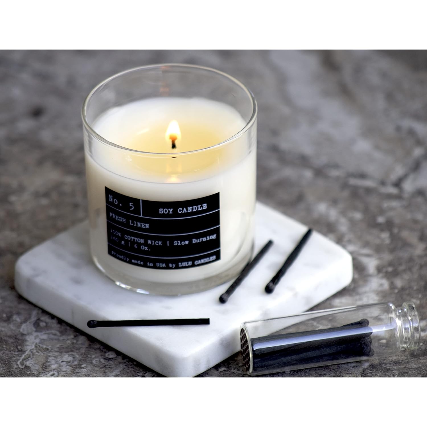 | Jasmine, Oud & Sandalwood | Luxury Scented Soy Jar Candle | Hand Poured In The Usa | Highly Scented Long Lasting (6 Oz.)