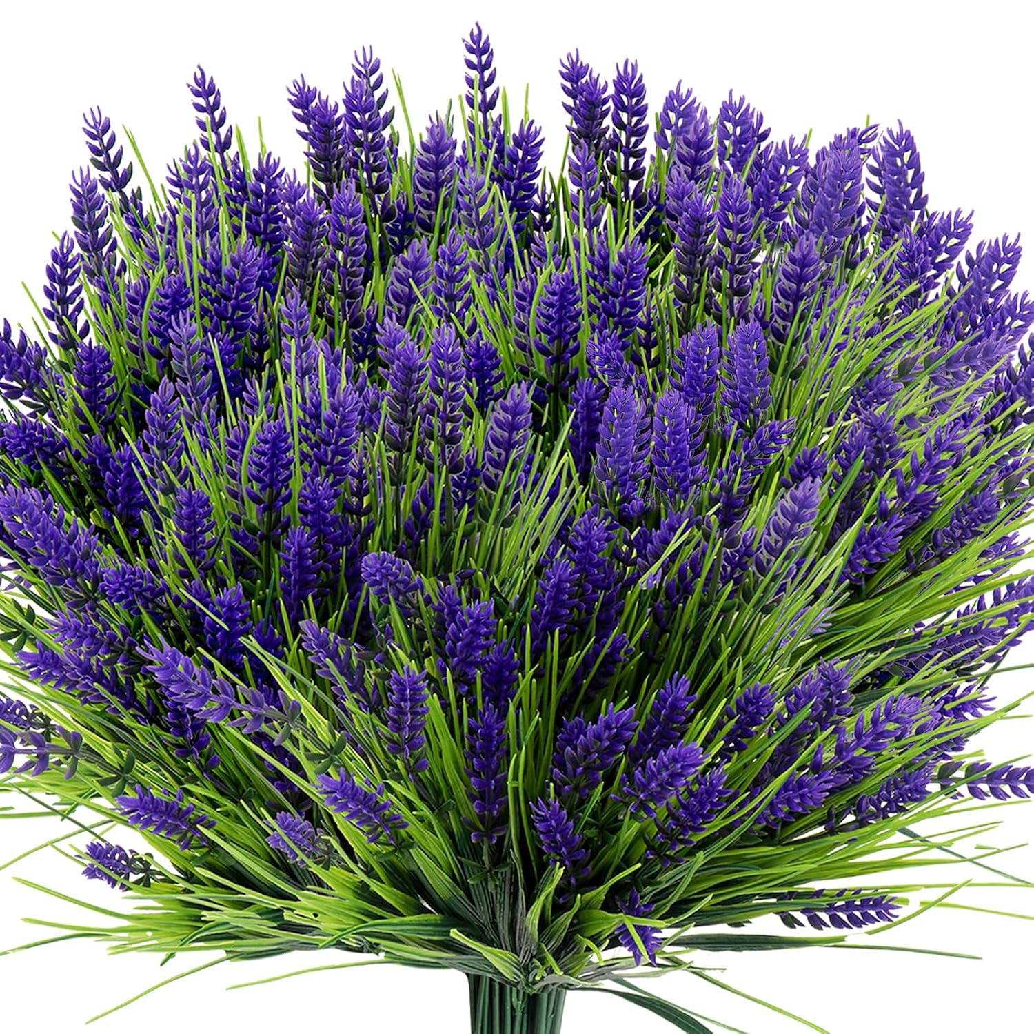Artificial Flowers 20 Bundles Outdoors Faux Plants Uv Resistant Fake Flowers Faux Bushes Plastic Artificial Flowers Fake Outdoor Plants For Home Garden Decor