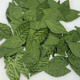150 Pcs Artificial Silk Green Leaves Fabric Fake Leaves Green Artificial Leaves Silk Rose Leaves For Crafts Scrapbooking Floral Arrangements Home Kitchen Wedding Party Decorations