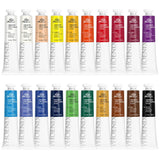 PHOENIX Studio Oil Paint Set - 20 Colors x 50ml / 1.69 Fl oz. - Professional Oil Based Art Paints for Painting, Gift for Oil Painter