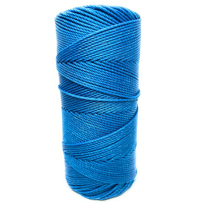 Linhasita Turquoise 1.5Mm Polyester Waxed Thread Made In Brazil Pe-6/100G Tex